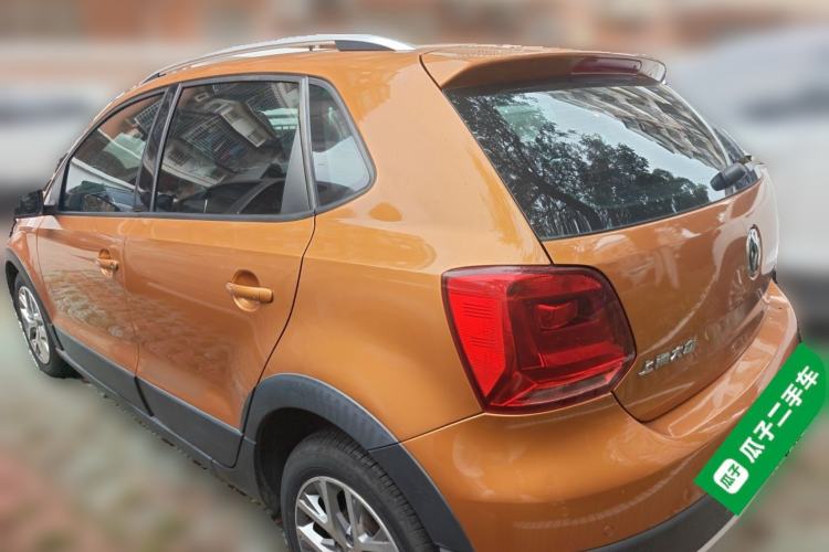 Used Volkswagen Polo 2016 1.6L Cross Polo Automatic Rear Left 45 Deg