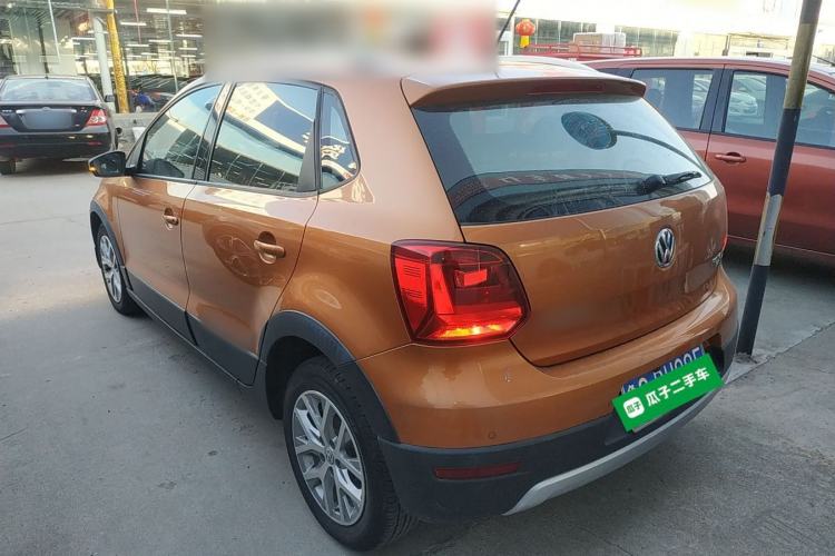 Used Volkswagen Polo 2016 1.6L Cross Polo Automatic Rear Left 45 Deg