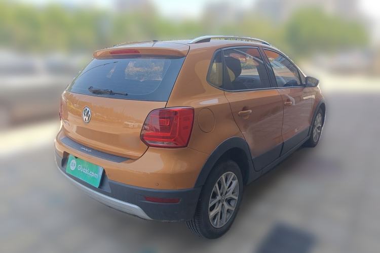 Used Volkswagen Polo 2016 1.6L Cross Polo Automatic Rear Right 45 Deg