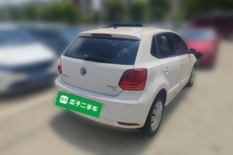 Used Volkswagen Polo 2016 1.6L Automatic Comfort Model Rear Right 45 Deg