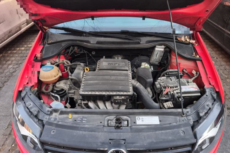 Used Volkswagen Polo 2016 1.4L Automatic Trendy Model Engine Bay