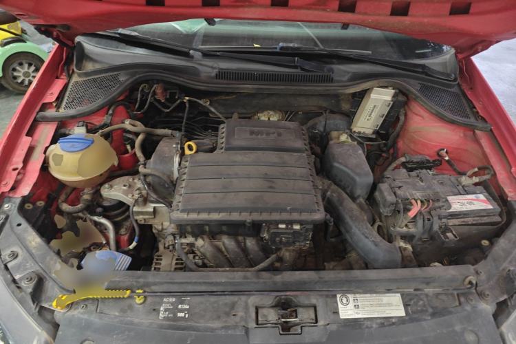 Used Volkswagen Polo 2016 1.4L Automatic Trendy Model Engine Bay