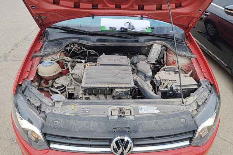 Used Volkswagen Polo 2016 1.4L Automatic Trendy Model Engine Bay