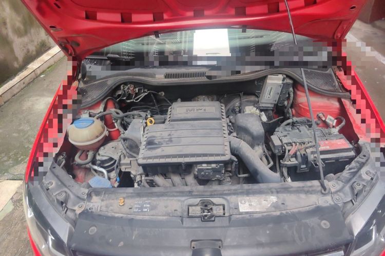 Used Volkswagen Polo 2016 1.6L Automatic Luxury Model Engine Bay