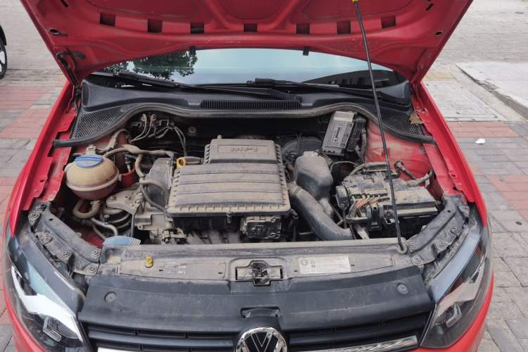 Used Volkswagen Polo 2016 1.4L Automatic Trendy Model Engine Bay