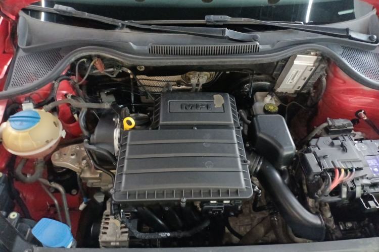 Used Volkswagen Polo 2016 1.4L Automatic Trendy Model Engine Bay