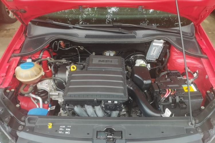 Used Volkswagen Polo 2016 1.4L Automatic Trendy Model Engine Bay