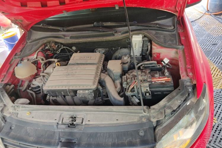 Used Volkswagen Polo 2016 1.4L Automatic Trendy Model Engine Bay