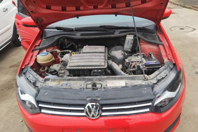 Used Volkswagen Polo 2016 1.4L Automatic Trendy Model Engine Bay
