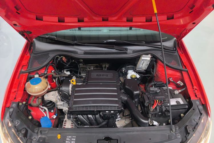 Used Volkswagen Polo 2016 1.4L Automatic Trendy Model Engine Bay