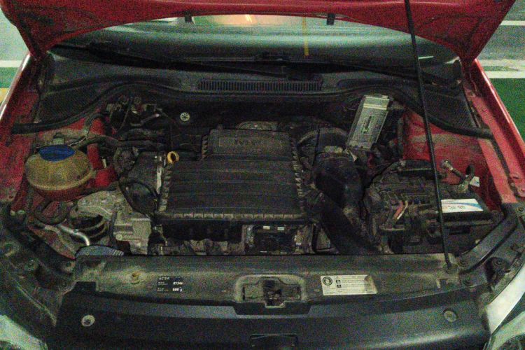 Used Volkswagen Polo 2016 1.4L Automatic Trendy Model Engine Bay