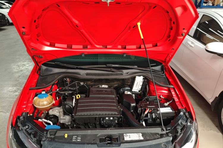 Used Volkswagen Polo 2016 1.4L Automatic Trendy Model Engine Bay
