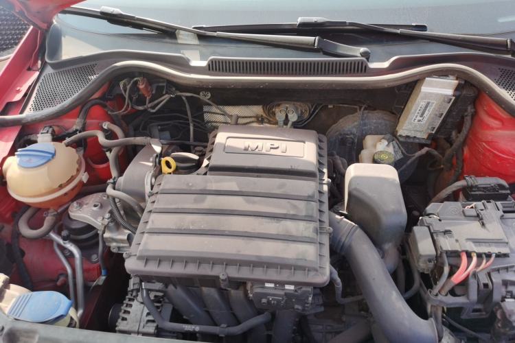 Used Volkswagen Polo 2016 1.4L Automatic Trendy Model Engine Bay