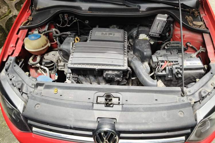 Used Volkswagen Polo 2016 1.4L Automatic Trendy Model Engine Bay
