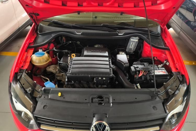 Used Volkswagen Polo 2016 1.4L Automatic Trendy Model Engine Bay