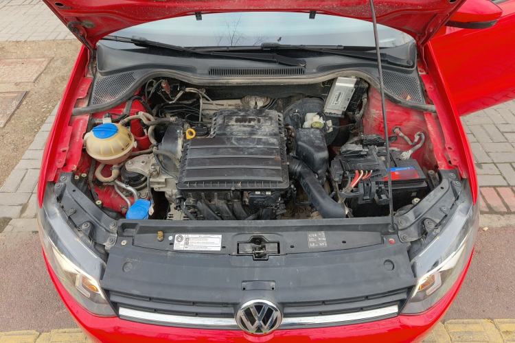 Used Volkswagen Polo 2016 1.4L Automatic Trendy Model Engine Bay