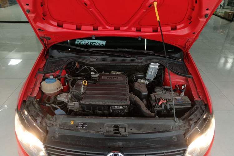 Used Volkswagen Polo 2016 1.4L Automatic Trendy Model Engine Bay