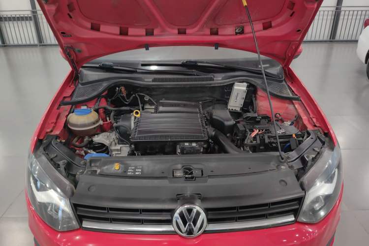Used Volkswagen Polo 2016 1.4L Automatic Trendy Model Engine Bay