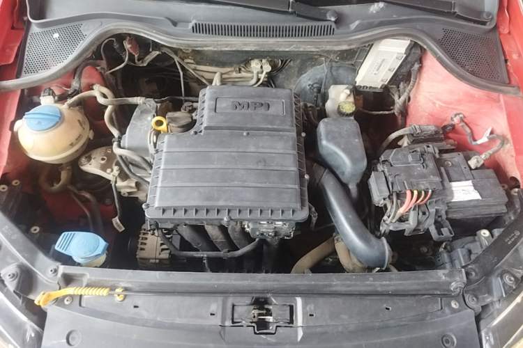 Used Volkswagen Polo 2016 1.4L Automatic Trendy Model Engine Bay