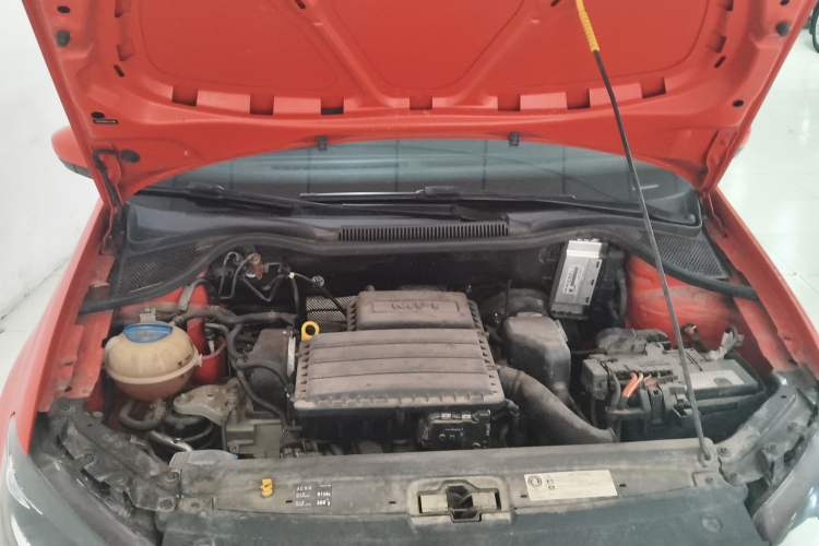 Used Volkswagen Polo 2016 1.4L Automatic Trendy Model Engine Bay