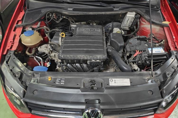 Used Volkswagen Polo 2016 1.4L Automatic Trendy Model Engine Bay