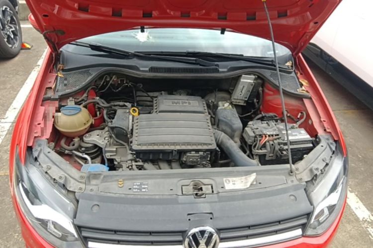 Used Volkswagen Polo 2016 1.4L Automatic Trendy Model Engine Bay