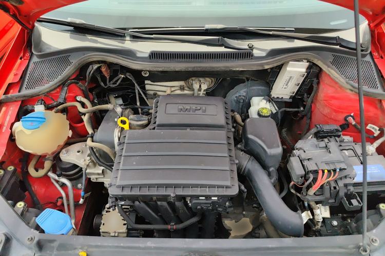 Used Volkswagen Polo 2016 1.4L Automatic Trendy Model Engine Bay