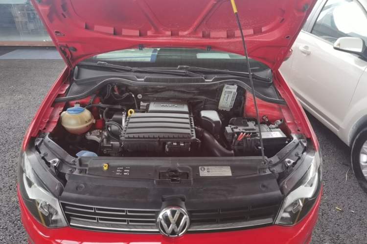 Used Volkswagen Polo 2016 1.4L Automatic Trendy Model Engine Bay