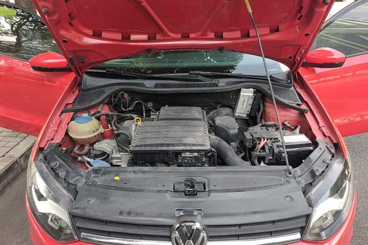 Used Volkswagen Polo 2016 1.4L Automatic Trendy Model Engine Bay