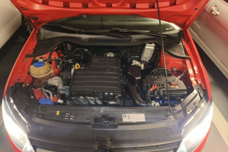 Used Volkswagen Polo 2016 1.4L Automatic Trendy Model Engine Bay