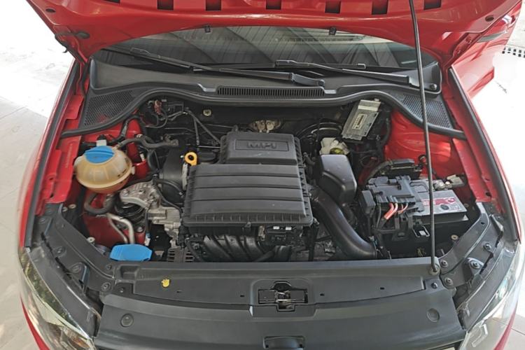 Used Volkswagen Polo 2016 1.4L Automatic Trendy Model Engine Bay