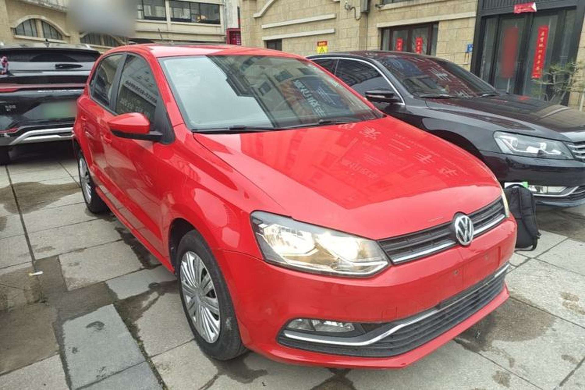 Used Volkswagen Polo 2016 1.6L Automatic Comfort Model Front Right 45 Deg