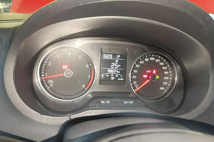 Used Volkswagen Polo 2016 1.6L Automatic Comfort Model Instrument Cluster
