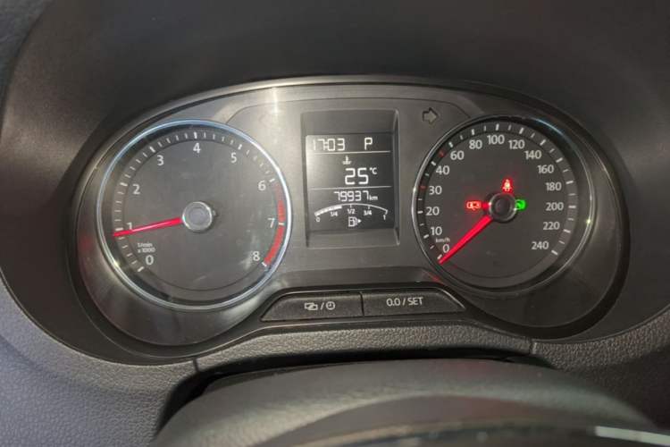 Used Volkswagen Polo 2016 1.6L Automatic Comfort Model Instrument Cluster