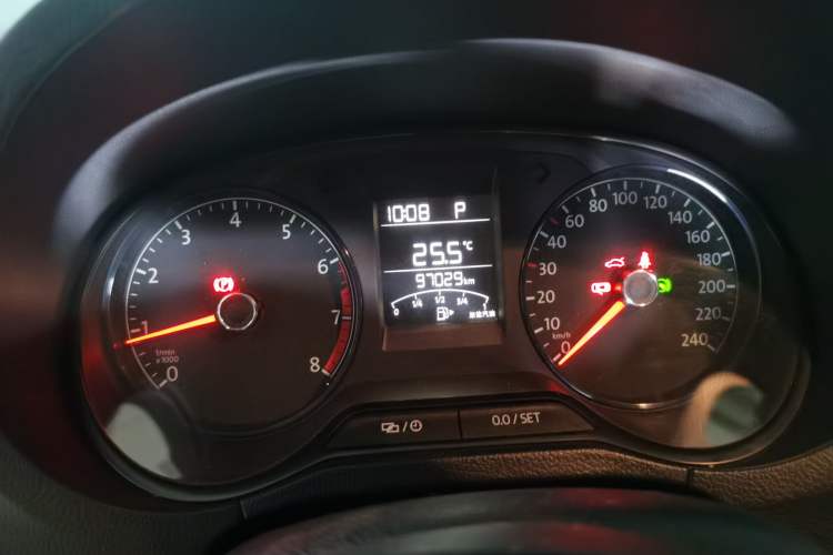Used Volkswagen Polo 2016 1.4L Automatic Trendy Model Instrument Cluster