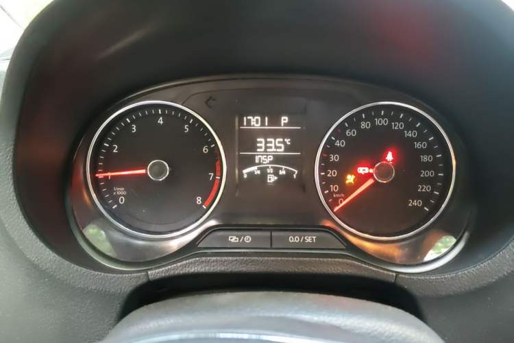 Used Volkswagen Polo 2016 1.6L Automatic Comfort Model Instrument Cluster