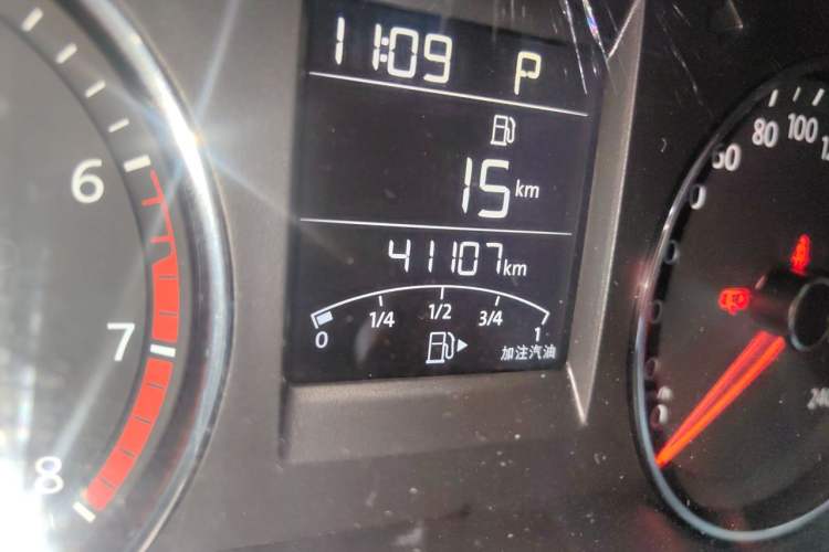 Used Volkswagen Polo 2016 1.6L Automatic Luxury Model Odometer Close Up
