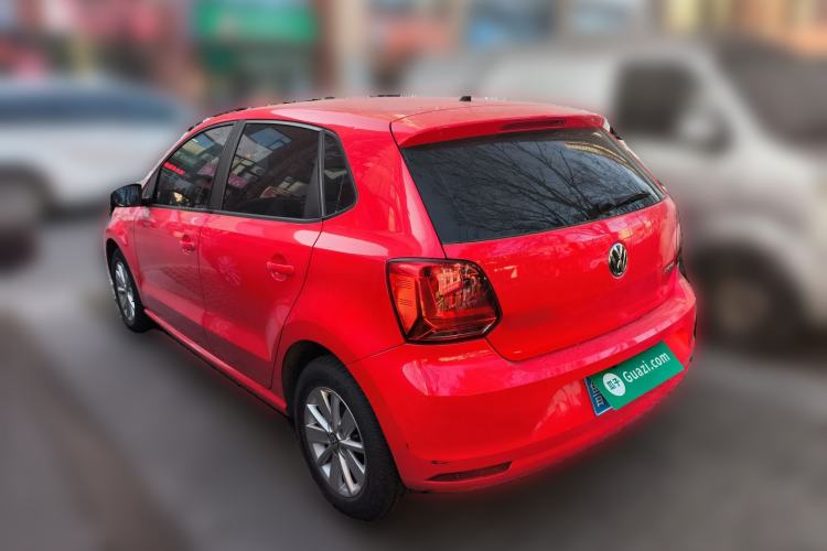 Used Volkswagen Polo 2016 1.4L Automatic Trendy Model Rear Left 45 Deg
