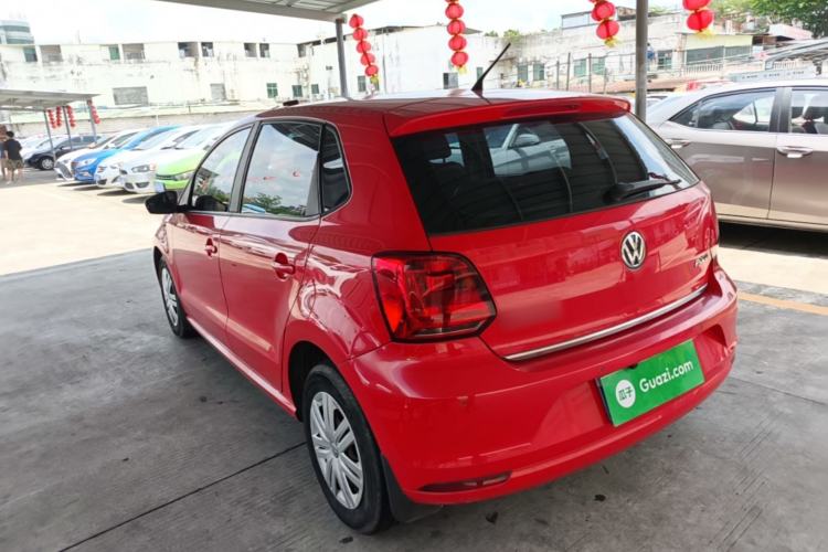 Used Volkswagen Polo 2016 1.4L Automatic Trendy Model Rear Left 45 Deg