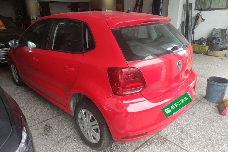 Used Volkswagen Polo 2016 1.4L Automatic Trendy Model Rear Left 45 Deg