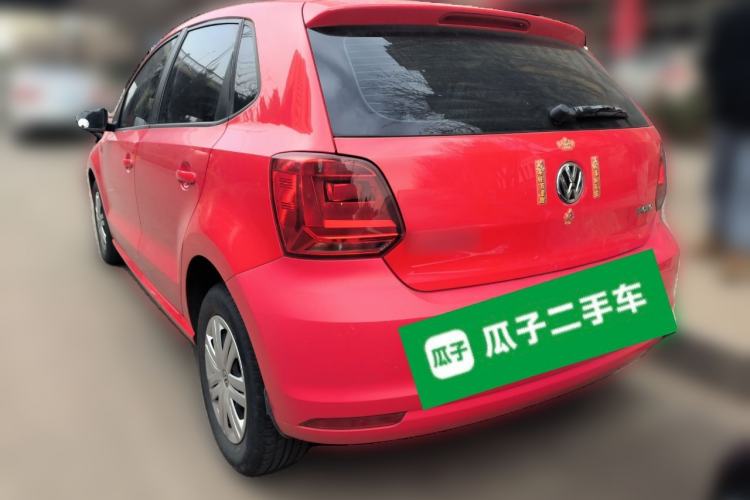Used Volkswagen Polo 2016 1.4L Automatic Trendy Model Rear Left 45 Deg