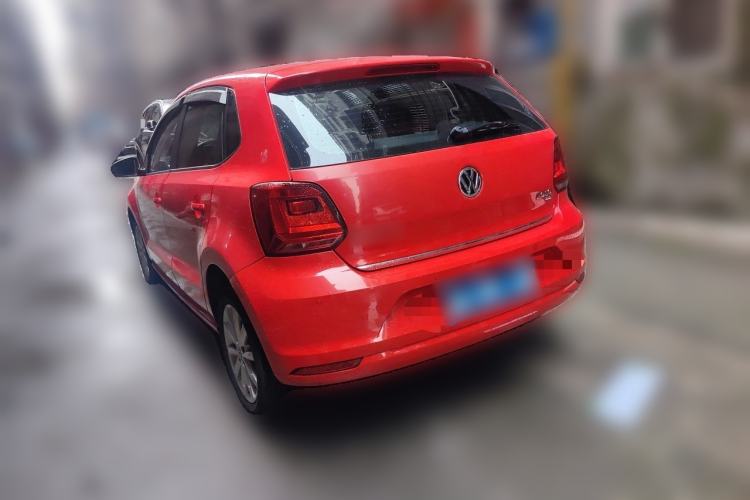 Used Volkswagen Polo 2016 1.6L Automatic Luxury Model Rear Left 45 Deg