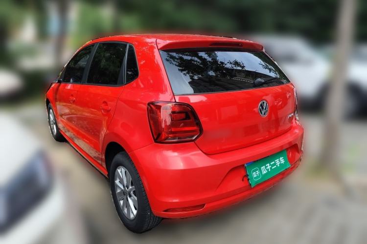 Used Volkswagen Polo 2016 1.4L Automatic Trendy Model Rear Left 45 Deg