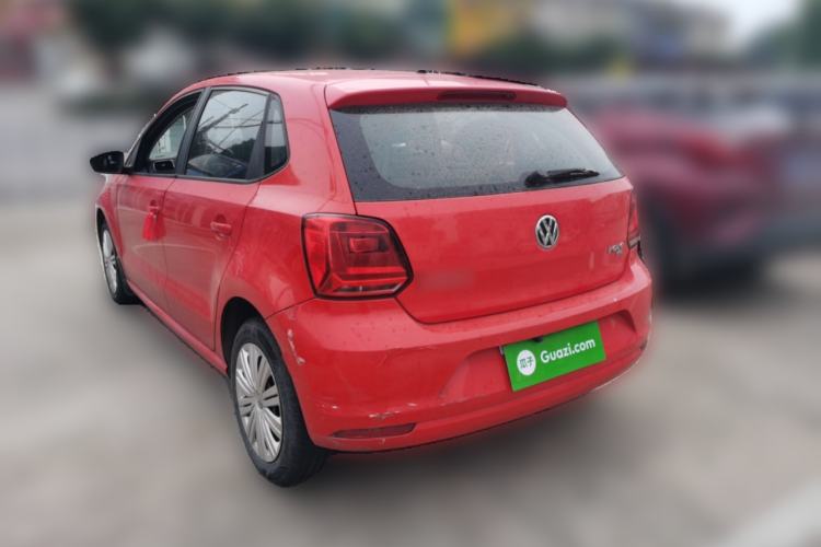 Used Volkswagen Polo 2016 1.6L Automatic Comfort Model Rear Left 45 Deg