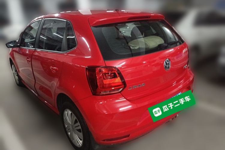 Used Volkswagen Polo 2016 1.6L Automatic Comfort Model Rear Left 45 Deg