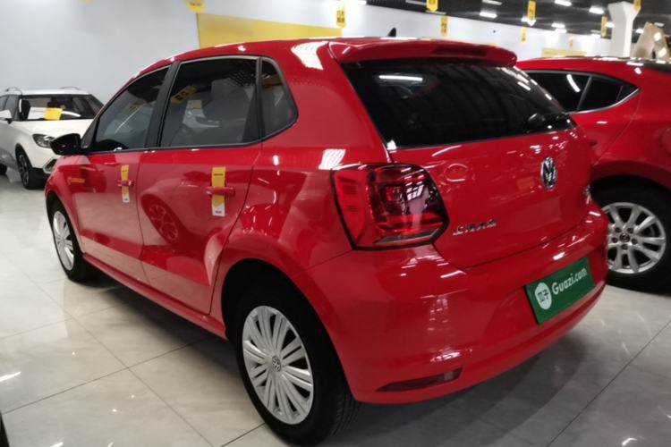 Used Volkswagen Polo 2016 1.6L Automatic Comfort Model Rear Left 45 Deg