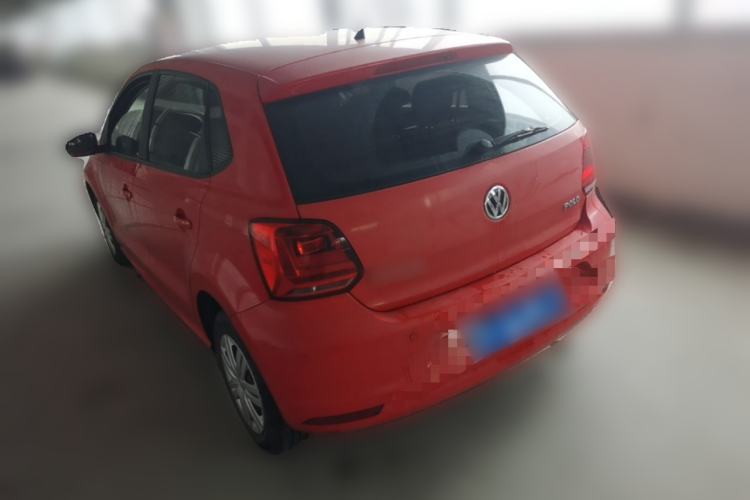 Used Volkswagen Polo 2016 1.4L Automatic Trendy Model Rear Left 45 Deg