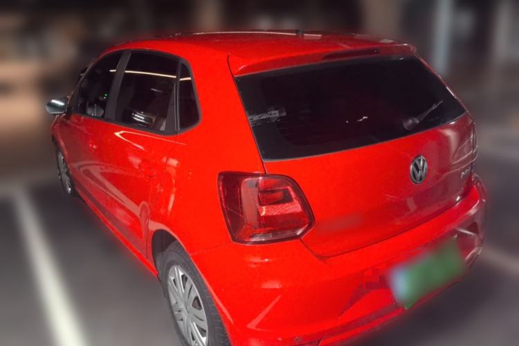 Used Volkswagen Polo 2016 1.4L Automatic Trendy Model Rear Left 45 Deg