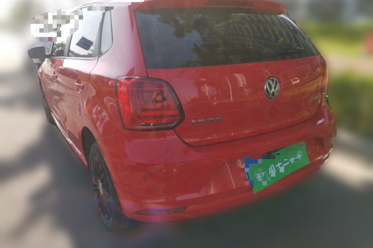 Used Volkswagen Polo 2016 1.4L Manual Fashion Model Rear Left 45 Deg