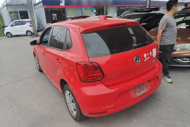 Used Volkswagen Polo 2016 1.4L Automatic Trendy Model Rear Left 45 Deg
